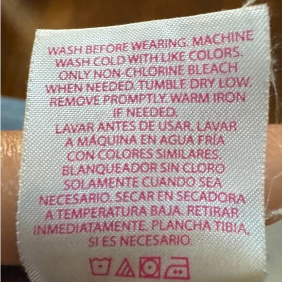 No Boundaries Women Denim Coverall Jumpsuit Sz S Elastic Cuff Button Front - Picture 6 of 6